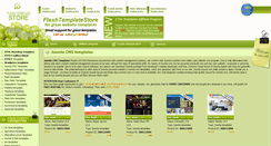 Desktop Screenshot of flashtemplatestore.com